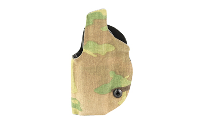 Camouflage concealed carry handgun holster with clip