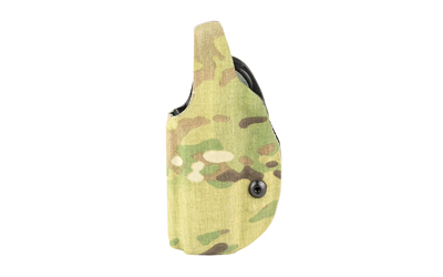 Camouflage concealed carry holster with snap closure