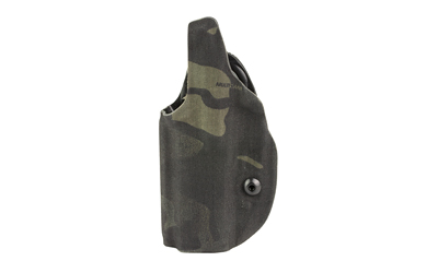 Camouflage handgun holster on white background