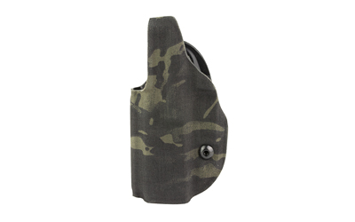 Camouflage handgun holster with belt clip