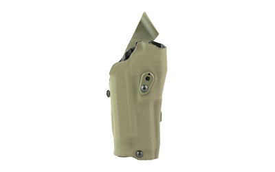 Tan tactical pistol holster with belt clip
