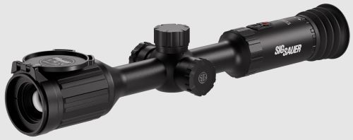 Sig Sauer rifle scope with adjustment turrets