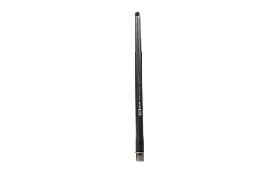Makeup brush with a flat bristle head