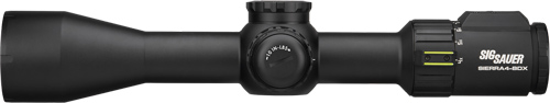 SIG Sauer rifle scope on white background