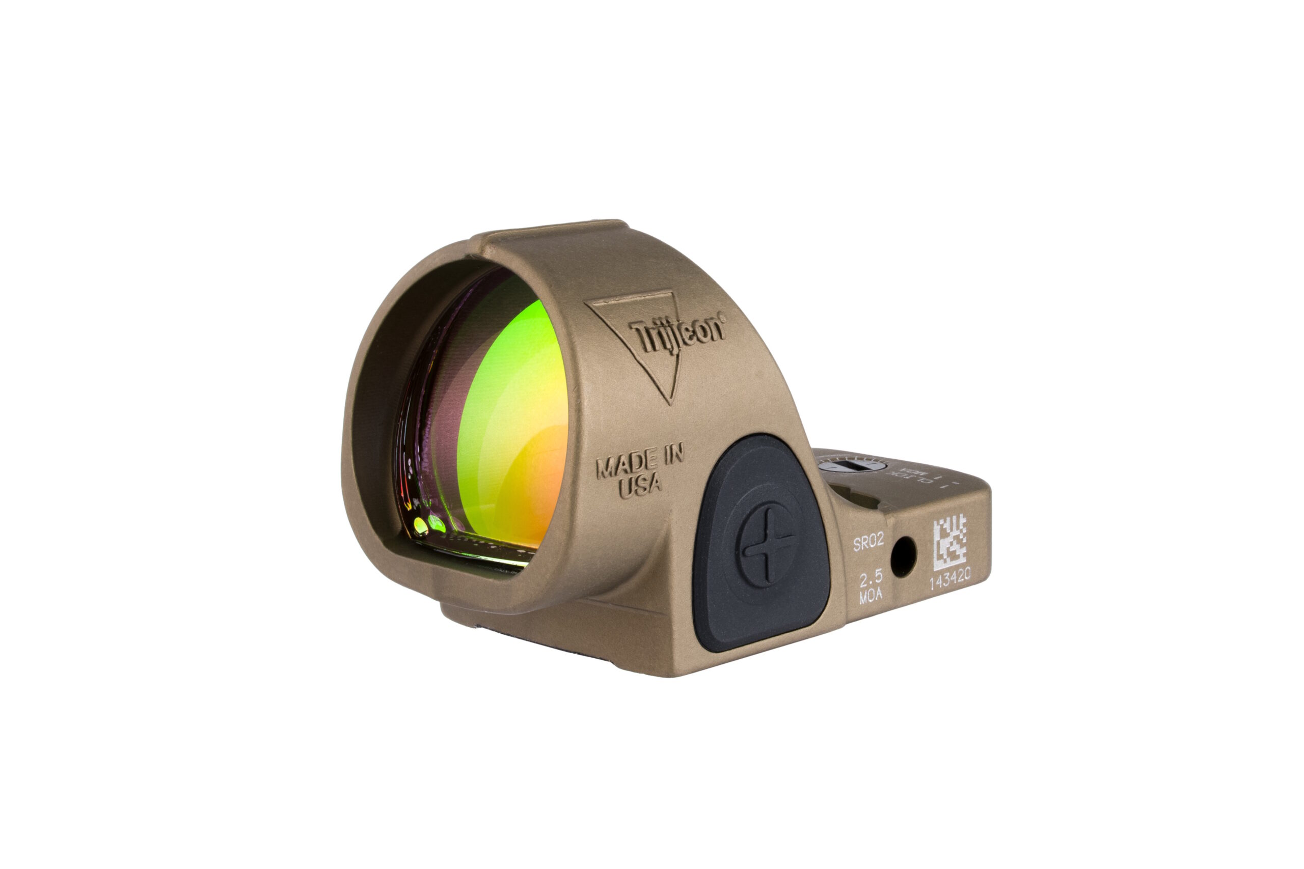 Tijicon red dot sight in bronze color