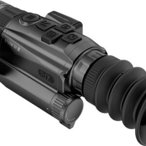 Black handheld thermal imaging monocular device