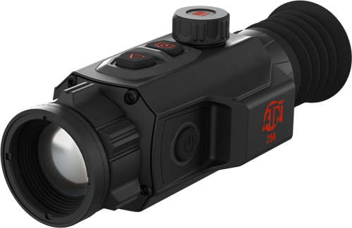 Black handheld thermal monocular device