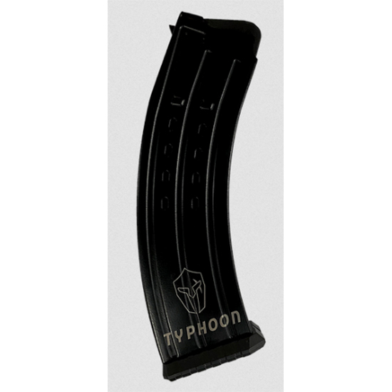 Black Typhoon curved rifle magazine
