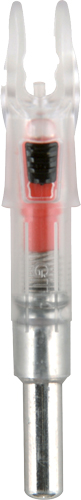 Transparent electrical wire connector with metal pin