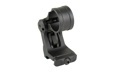 Black metal engine mount bracket component
