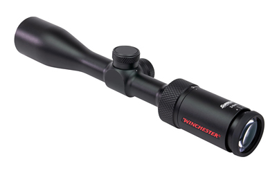 Winchester rifle scope on white background