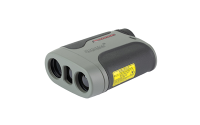Compact gray laser rangefinder device with dual lenses