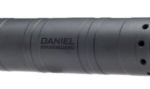 Daniel Defense rifle suppressor on white background