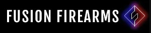 Fusion Firearms logo on black background