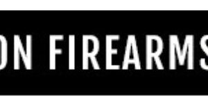 Fusion Firearms logo with neon lightning bolt