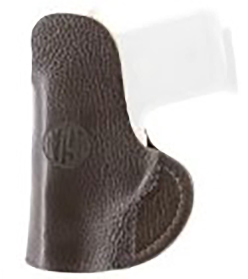 Brown leather archery thumb guard