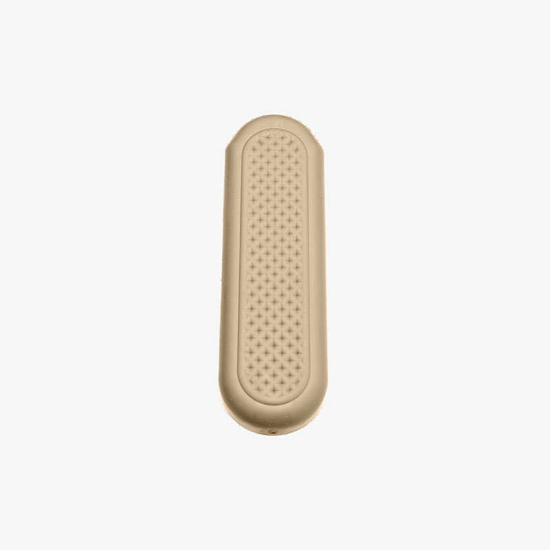 Beige textured silicone grip cover
