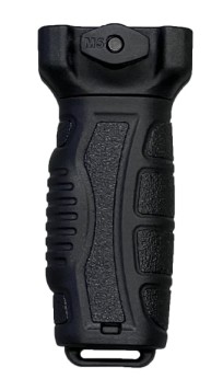 Black tactical vertical foregrip accessory