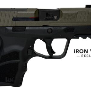 HK CC9 handgun with two-tone finish