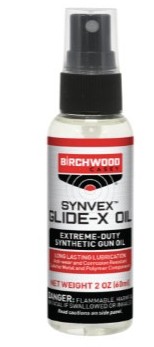 Birchwood Syntex Glide-X synthetic gun oil bottle