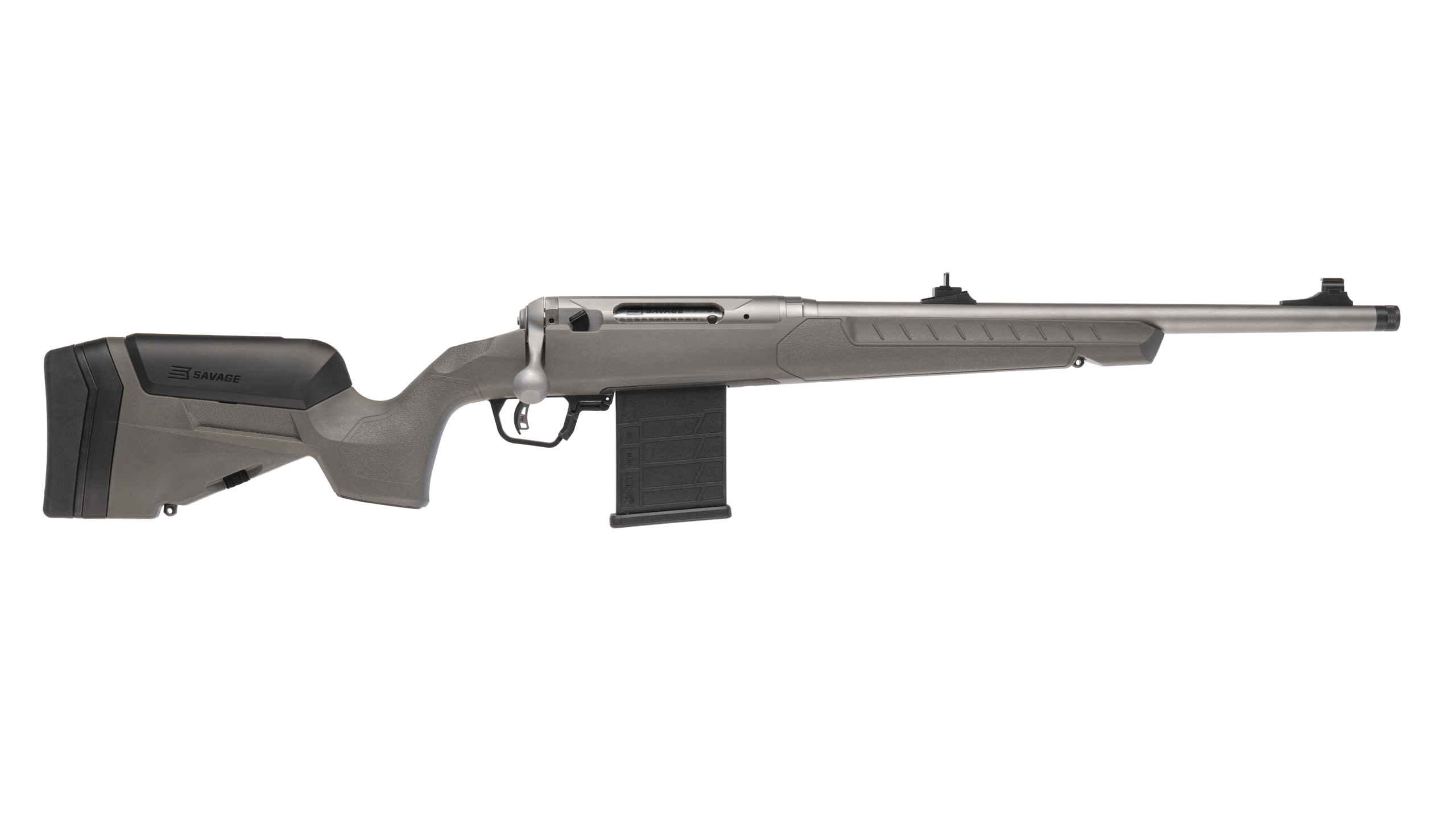 Bolt-action rifle with detachable magazine
