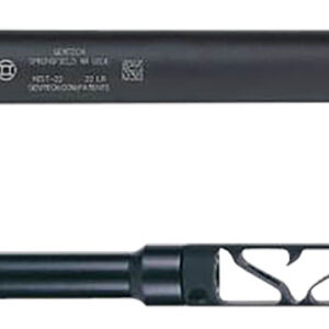 Two rifle barrels displayed side by side