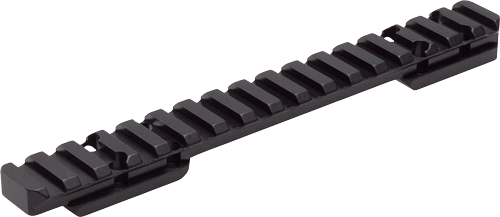 Black Picatinny rail mount for rifle