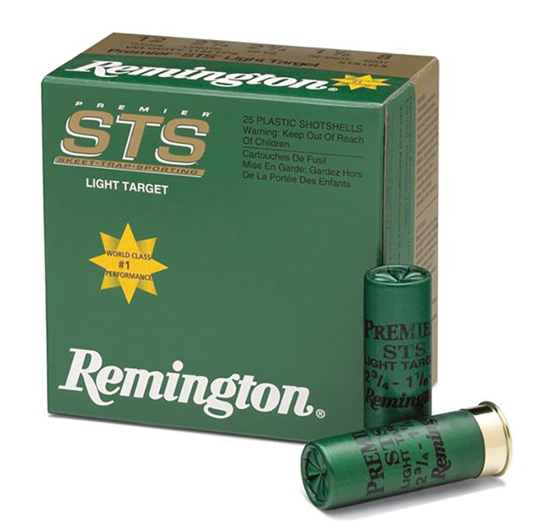 Remington Premier STS Light Target shotgun shells box