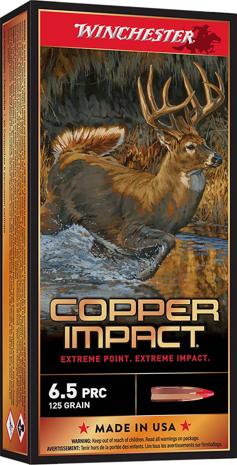Winchester Copper Impact 6.5 PRC ammunition box