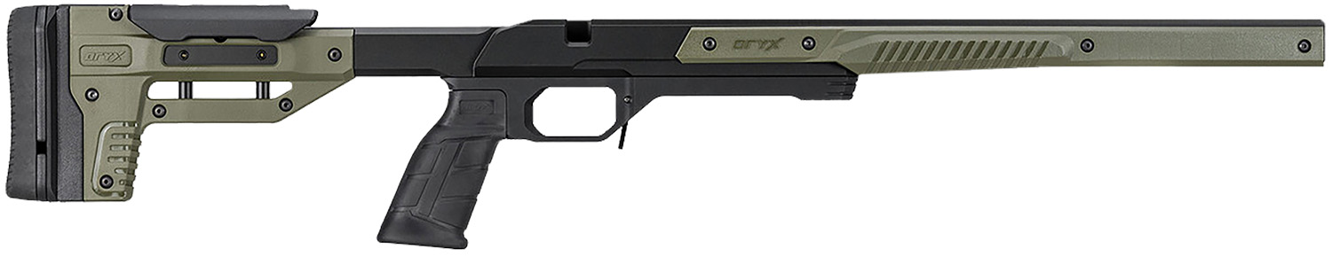 Modern rifle chassis with adjustable stock