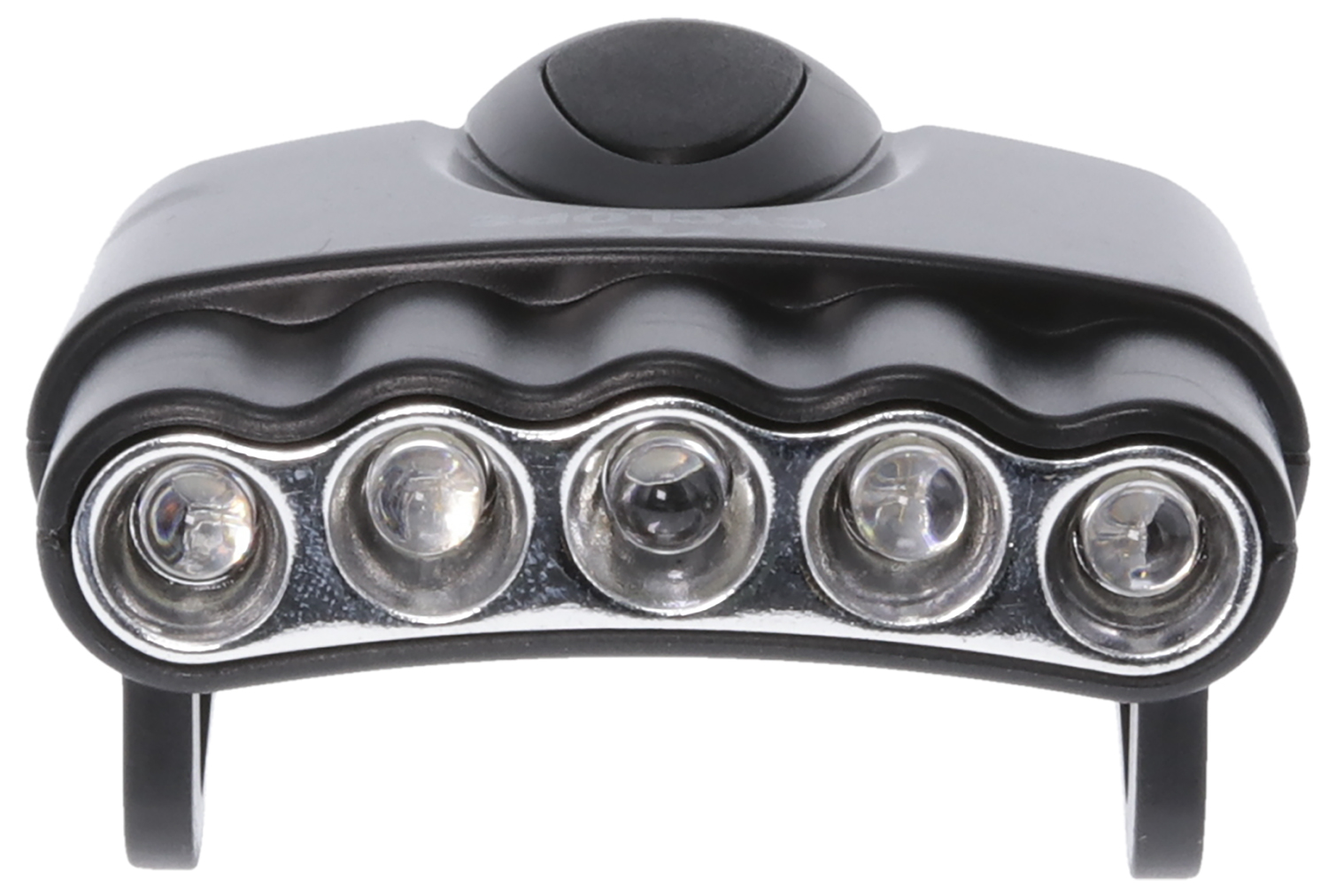 Five-LED headlamp flashlight close-up