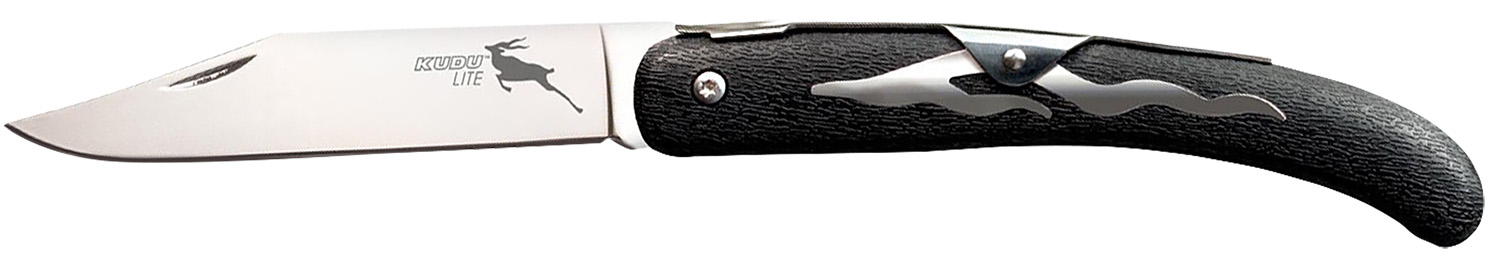 Kudu Lite folding pocket knife with black handle