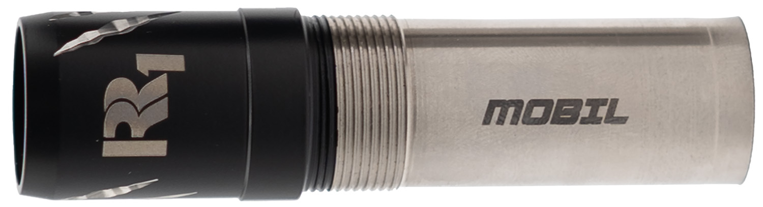 Mobil R1 cylindrical metal automotive tool