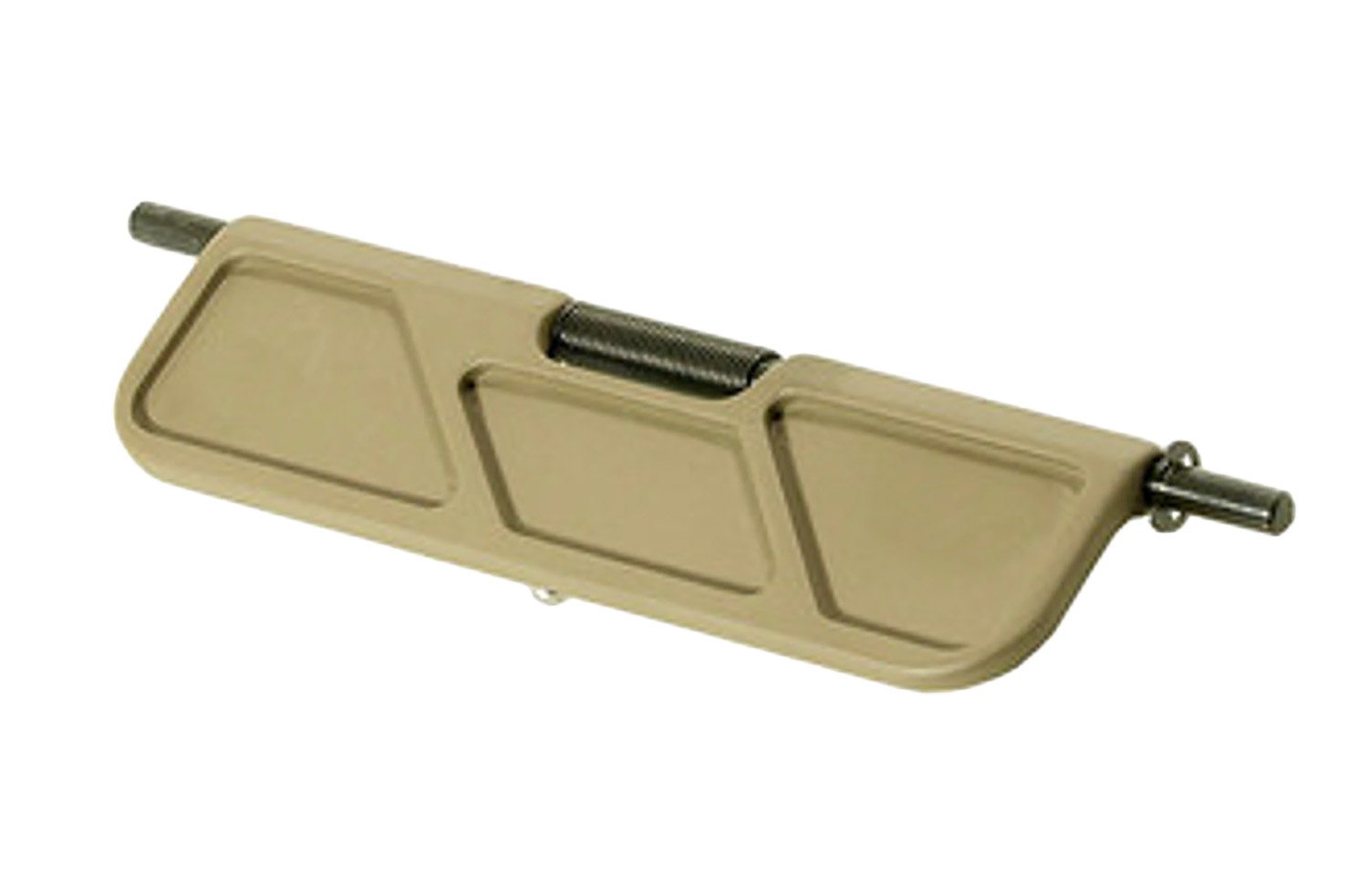 Beige mounting bracket with metal threaded rods