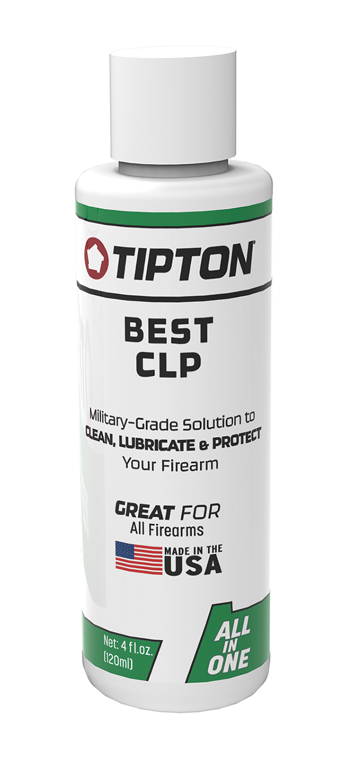 Tipton Best CLP firearm cleaning oil bottle