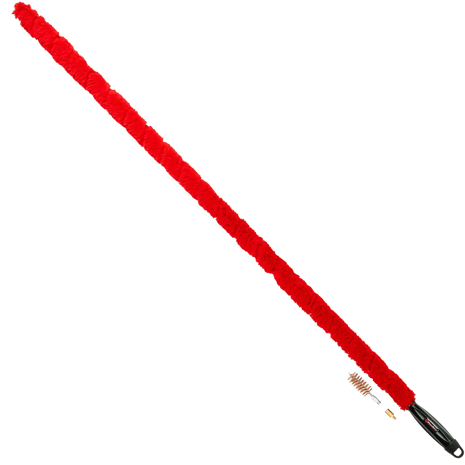 Red gun cleaning mop with handle