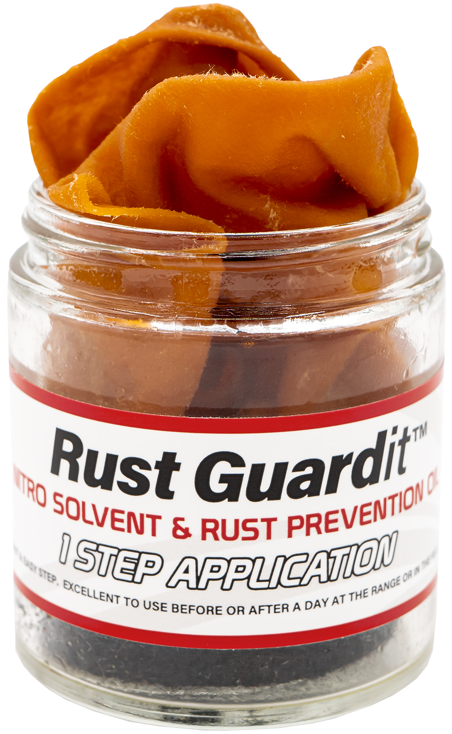 Jar of Rust Guardit rust prevention oil