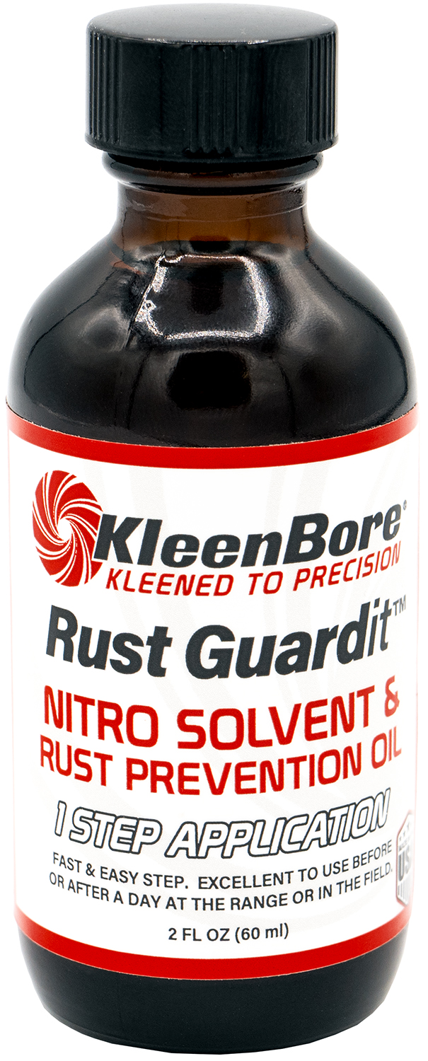 KleenBore Rust Guardit solvent oil bottle