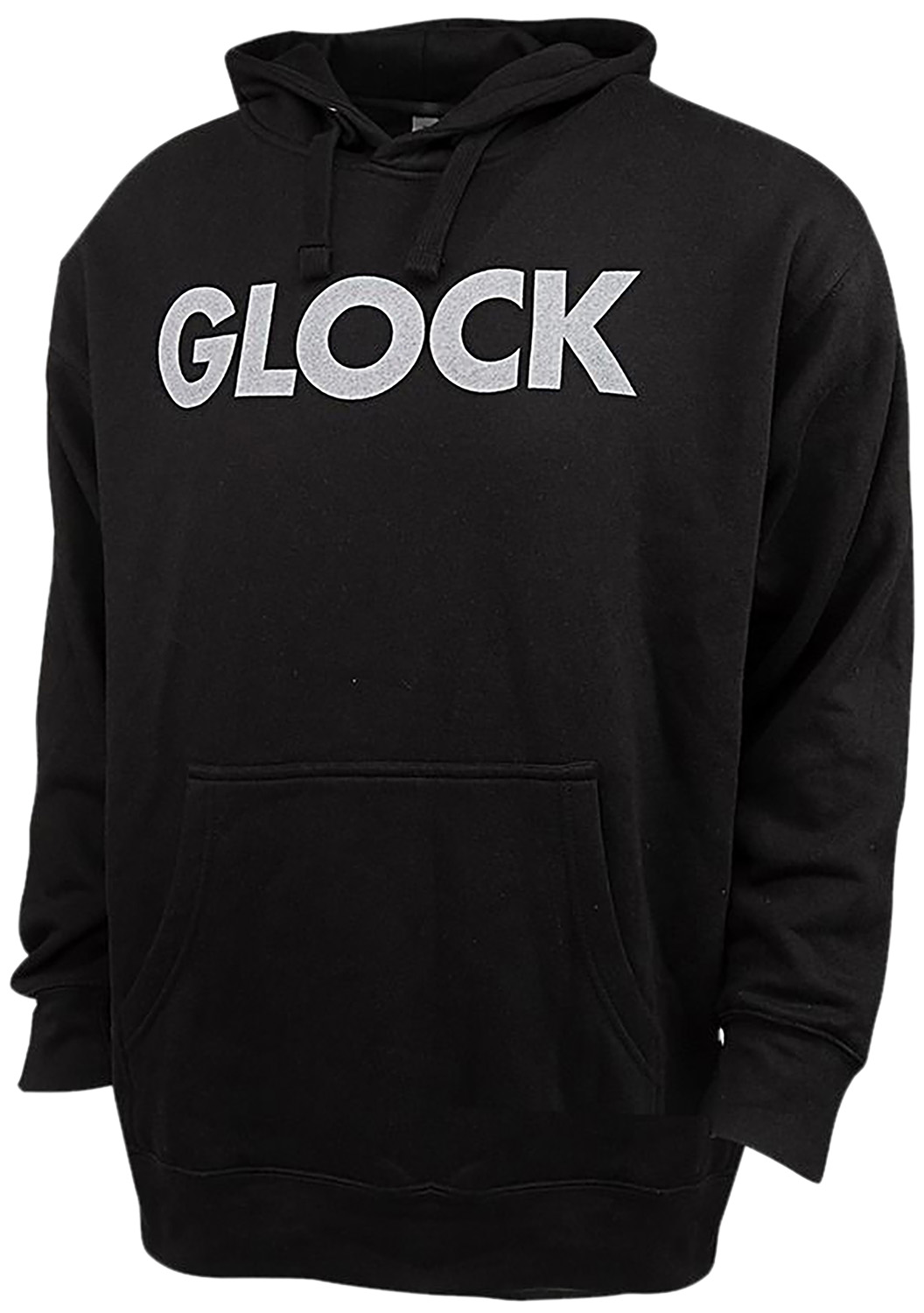 Black hoodie with large GLOCK logo