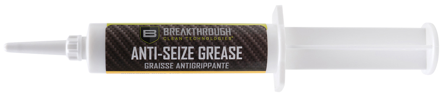 Syringe-style tube of anti-seize grease