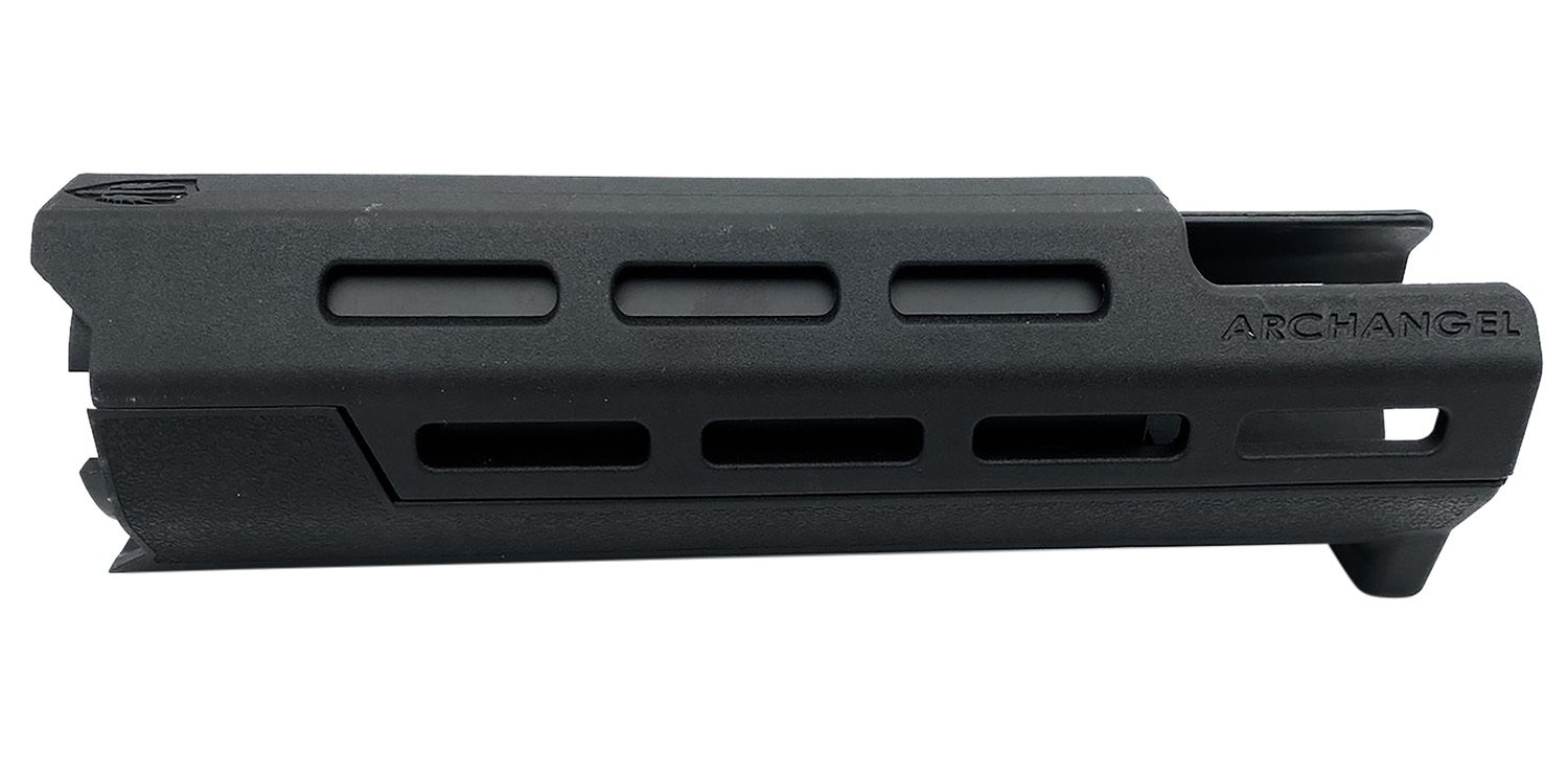 Black Archangel firearm handguard with M-LOK slots