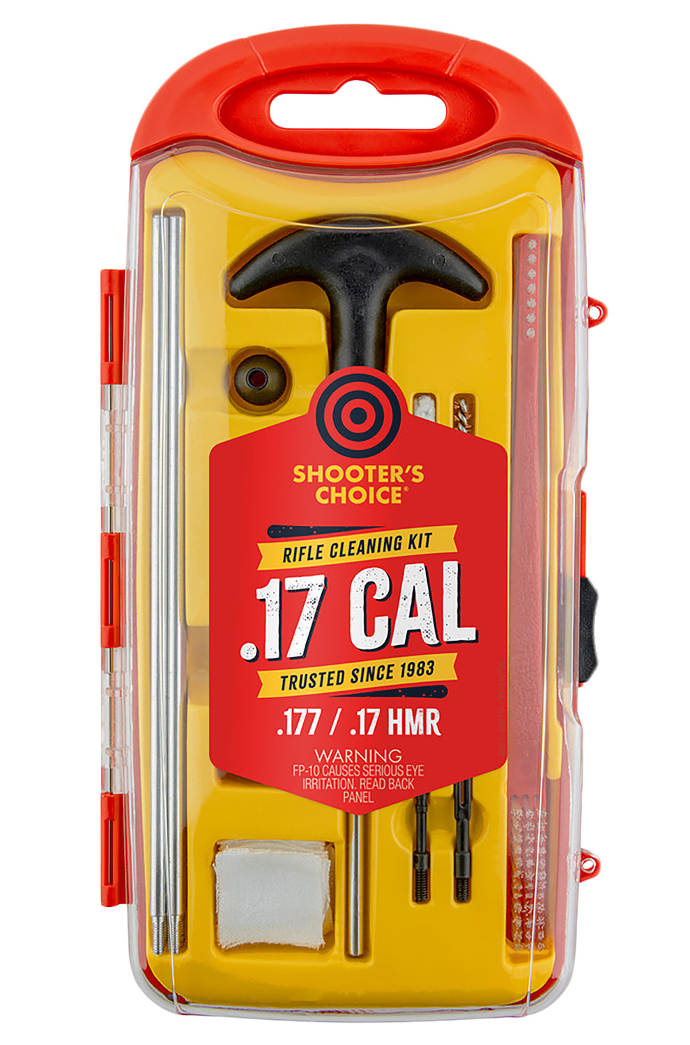 Shooter's Choice .17 caliber rifle cleaning kit