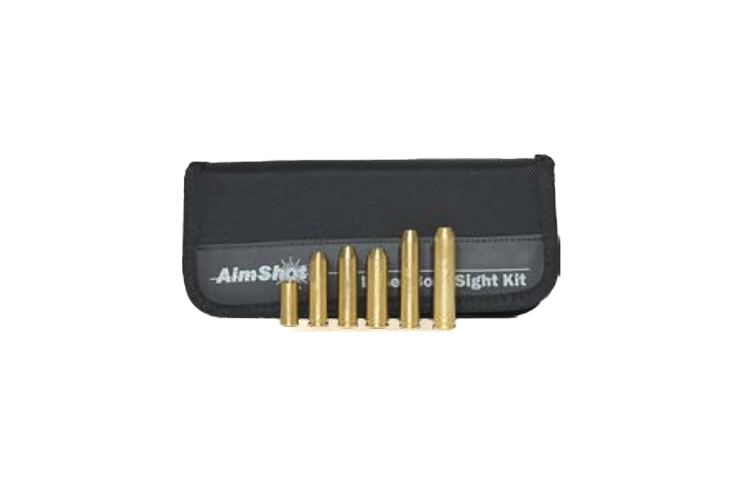 Laser bore sight kit with brass cartridges