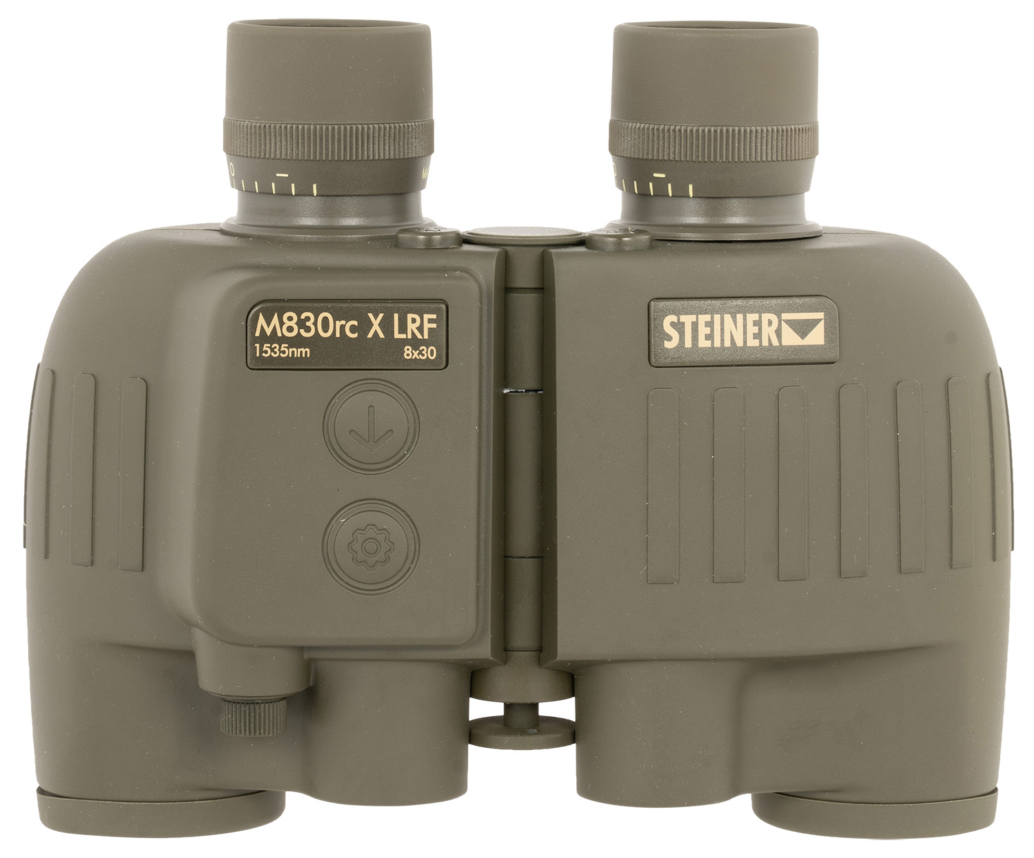 Steiner M830rc X LRF binoculars front view