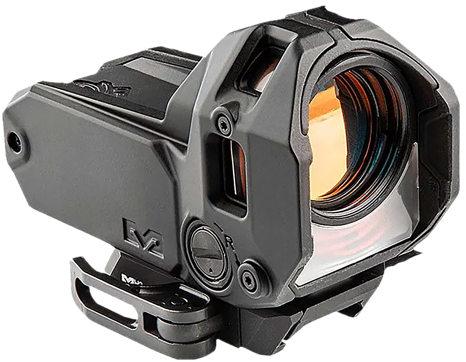 Compact tactical red dot sight optic