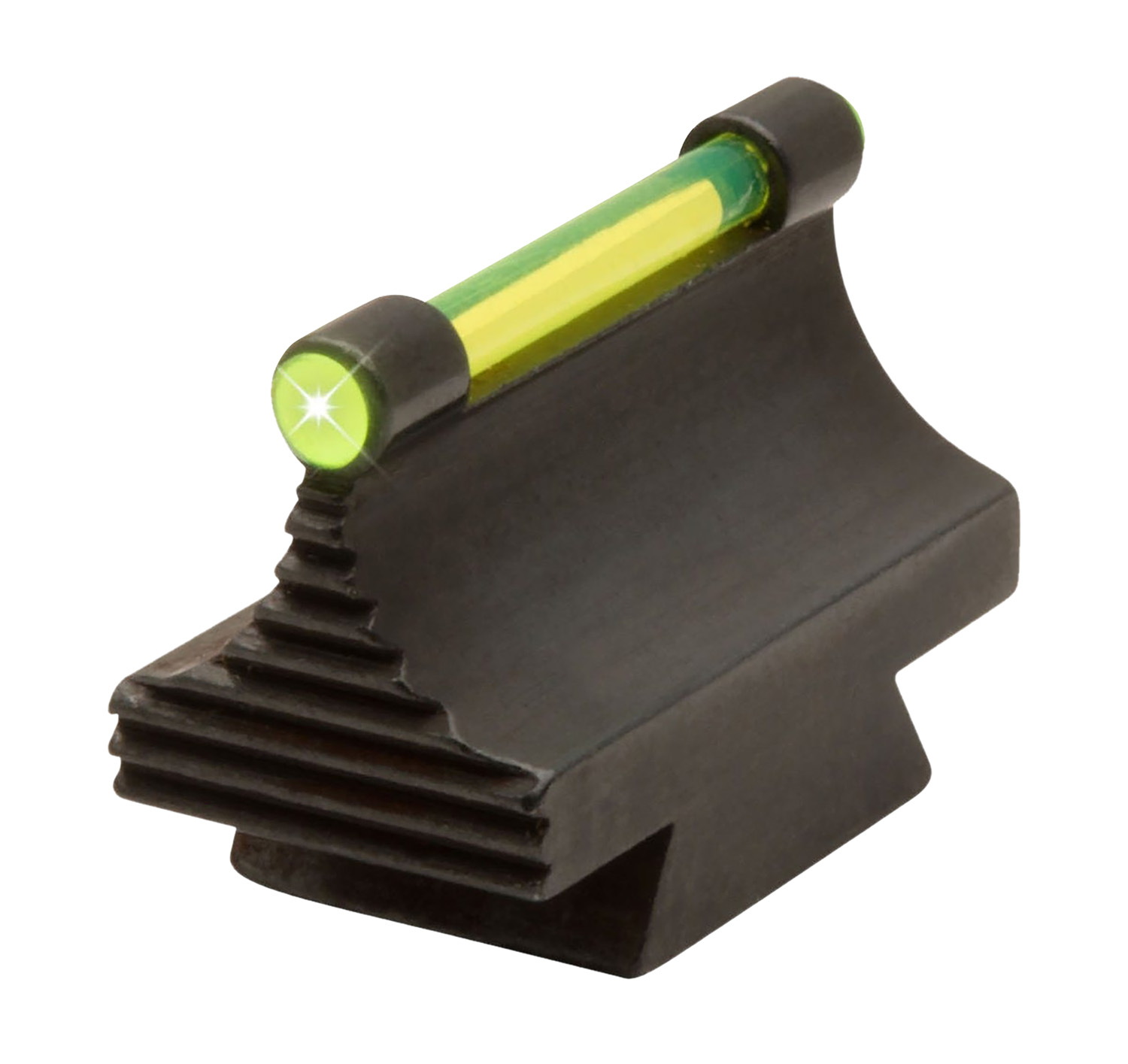 Green fiber optic gun front sight