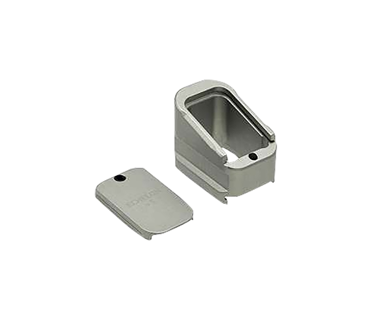 CNC-machined aluminum housing with removable cover plate