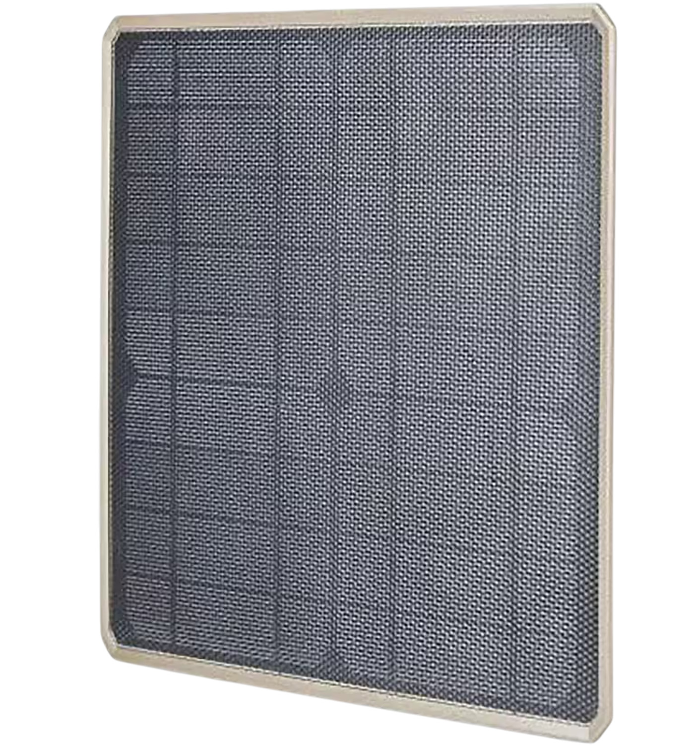 Rectangular metal mesh HVAC air filter