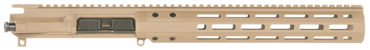 Tan AR-style rifle upper receiver with handguard