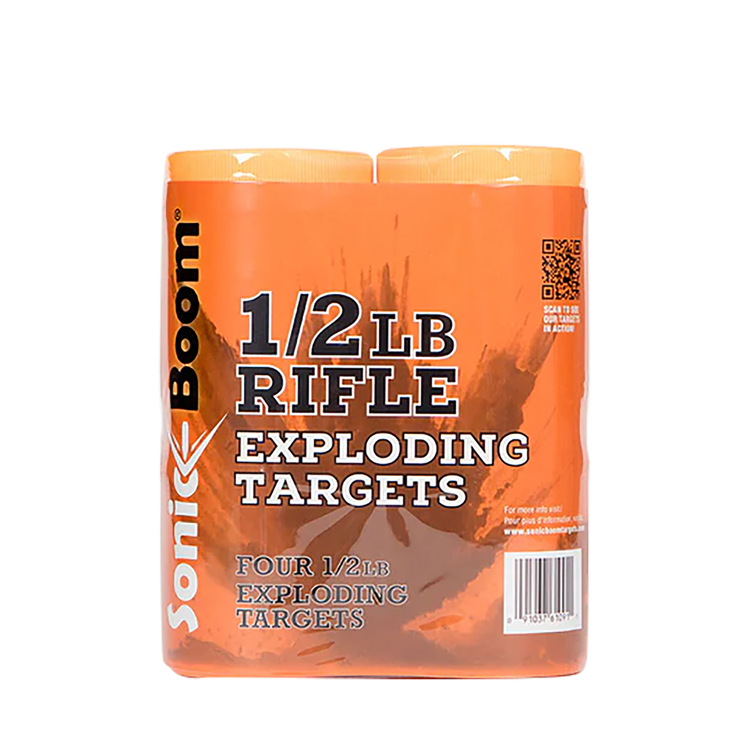 Sonic Boom 1/2 lb rifle exploding targets pack